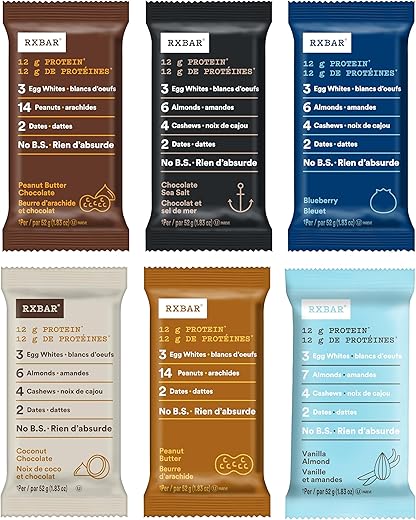 RXBAR Variety Pack – 12 Protein B...