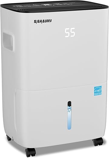 Energy Star 80 Pint Dehumidifier for La...
