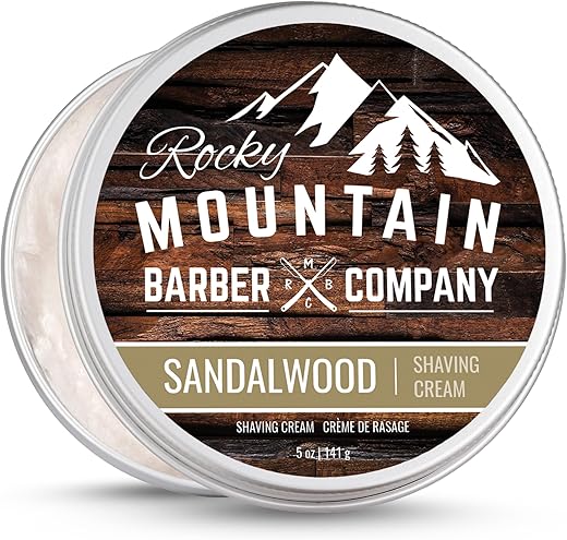 Rocky Mountain Barber Shaving Cream wit...