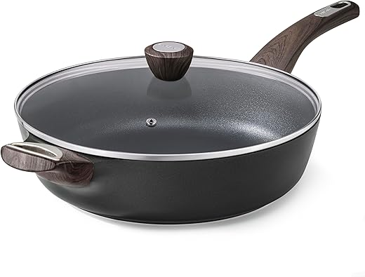 Sensarte 12″ Nonstick Deep Frying...