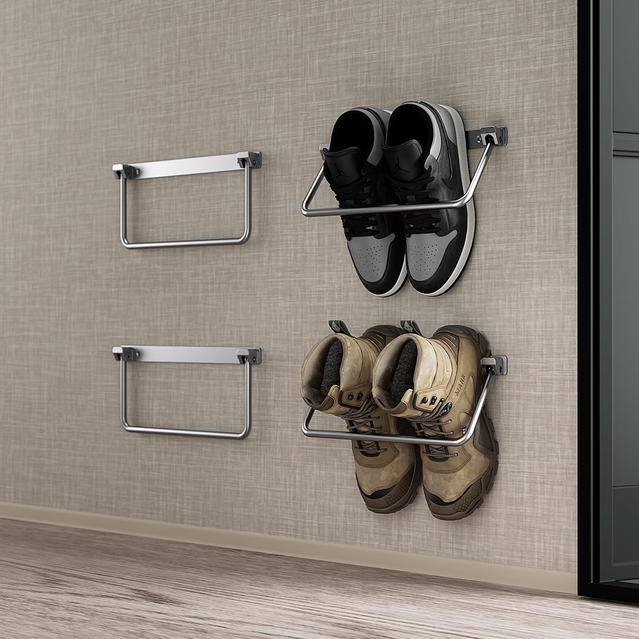Aluminum RV Shoe Rack – Wall-Moun...