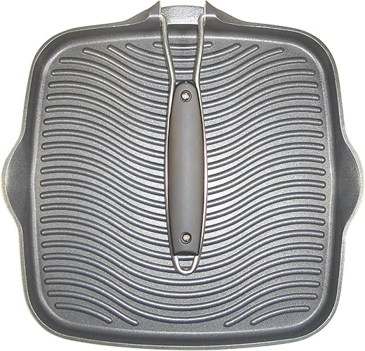 10-Inch Nonstick Square Grill Pan with ...
