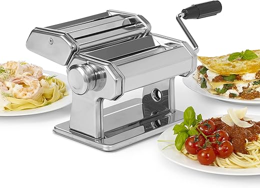 Premium Stainless Steel Manual Pasta &#...