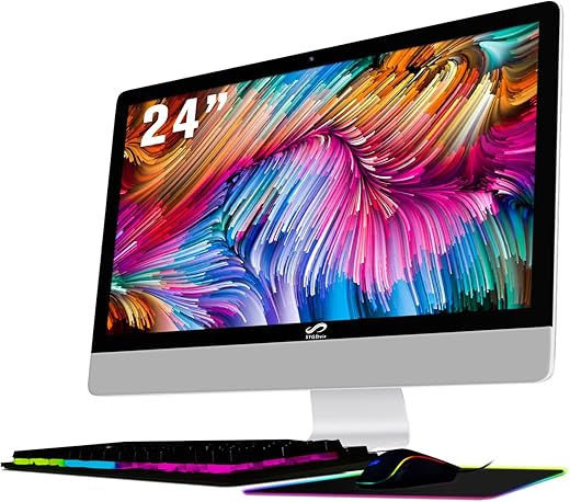 STGSivir 24″ FHD All-in-One PC, I...