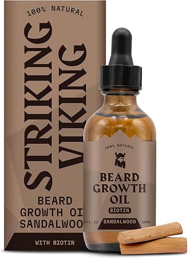 Viking Beard Growth Oil – Sandalw...