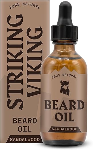 Viking Beard Oil for Men – Sandal...