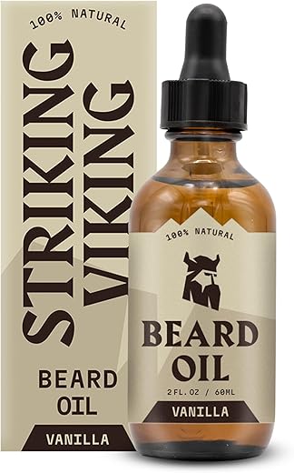 Viking Beard Oil for Men – Vanill...