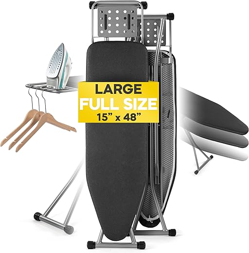 Sturdy 57″ Folding Ironing Board ...