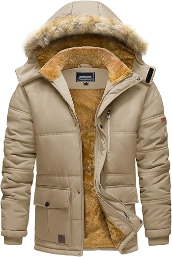 TACVASEN Men’s Water-Repellent Wi...