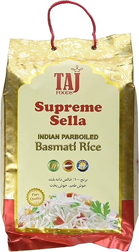 TAJ Supreme Sella Basmati Rice – ...