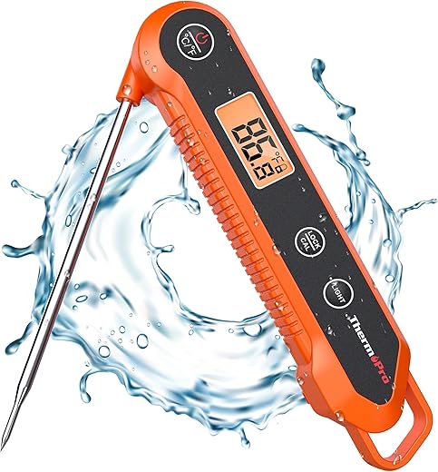 ThermoPro Waterproof Instant Read Meat ...