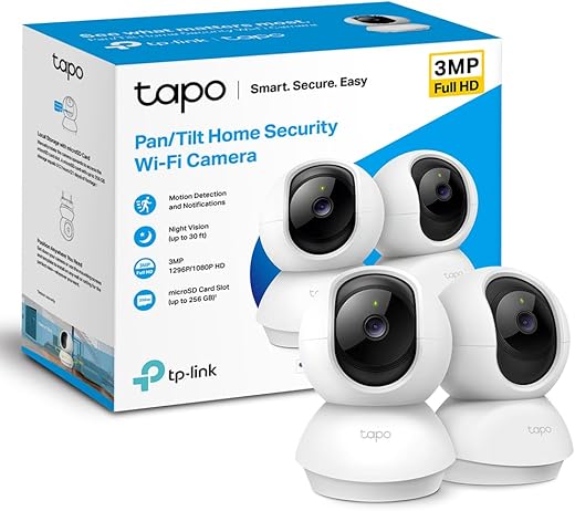 TP-Link Tapo 2K Indoor WiFi Security Ca...