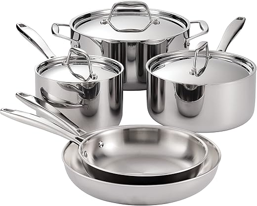 Tramontina 8-Piece Induction-Ready Stai...