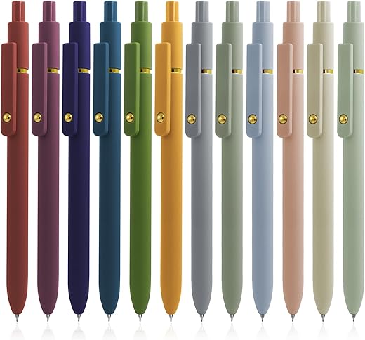 High-End 12-Pack Black Ink Gel Pens ...