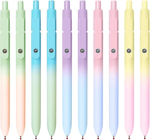 UIXJODO 5-Pack Fine Point Gel Pens with...