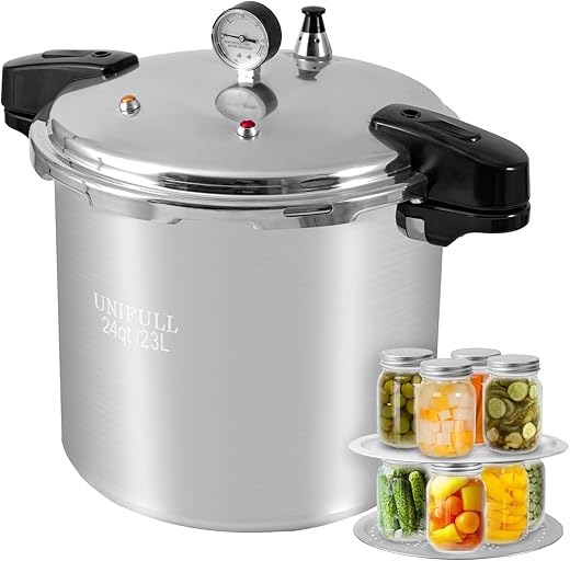 UNIFULL 24 Quart Pressure Cooker &...