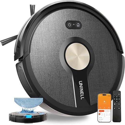 UR1 5000Pa Robot Vacuum & Mop Comb...