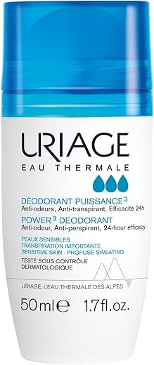 Uriage Power 3 Antiperspirant Roll-On &...