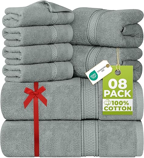 Premium 8-Piece Utopia Towel Set –...