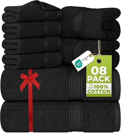 Premium 8-Piece Utopia Towel Set –...