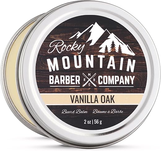 Premium Vanilla Oak Beard Balm for Men ...