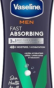Vaseline Men Fast Absorbing Lotion 20.3 oz