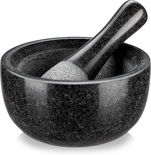 Granite Mortar and Pestle Set – H...