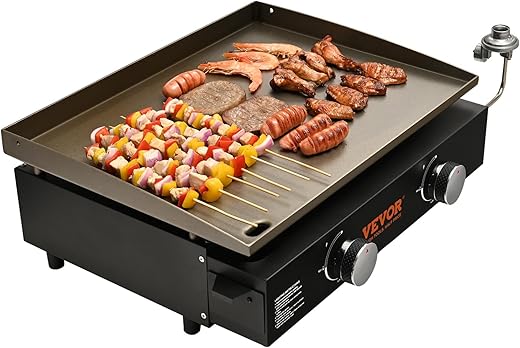 22.4″ VEVOR Heavy Duty Gas Griddl...