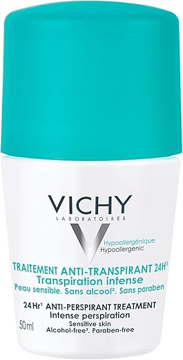 Vichy 24-Hour Roll-On Deodorant –...