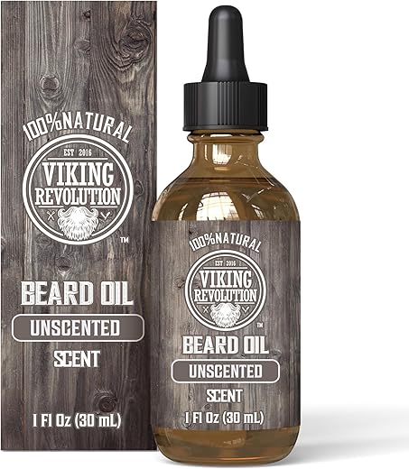 Natural Beard Oil with Argan & Joj...