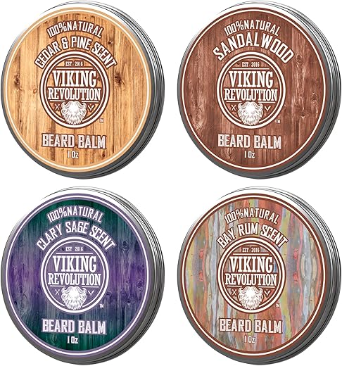 Viking Revolution Beard Balm Variety Pa...