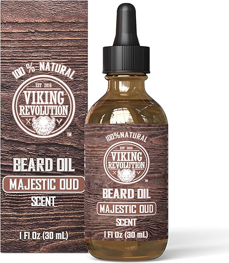 All-Natural Viking Revolution Beard Oil...