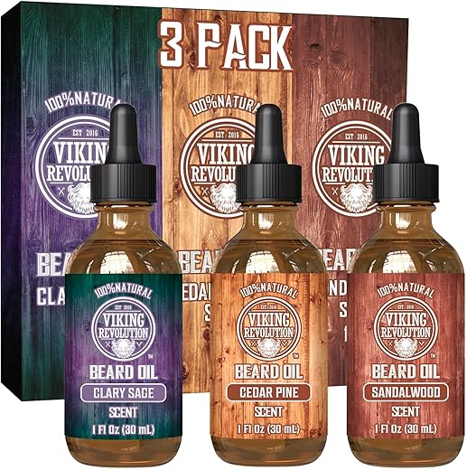 All-Natural Viking Revolution Beard Oil...