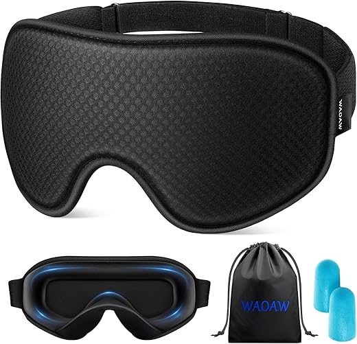 3D Blackout Sleep Mask – Comforta...