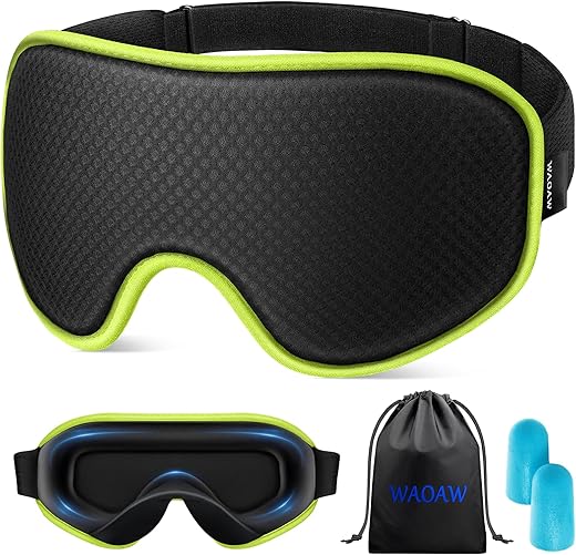 3D Light Blocking Sleep Mask for Men &#...