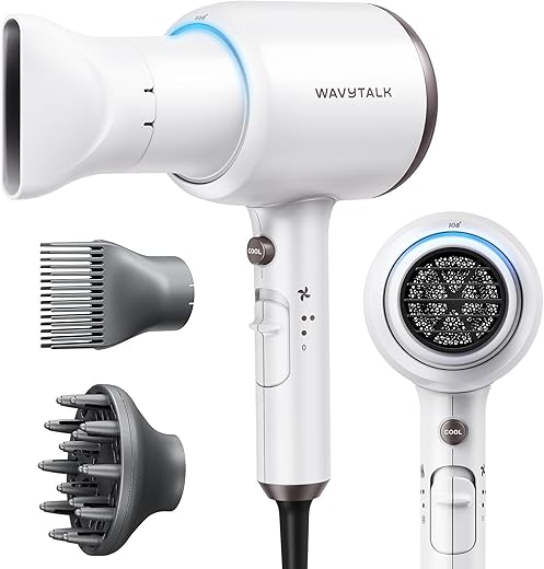 Wavytalk 1875W Hair Dryer with Diffuser...