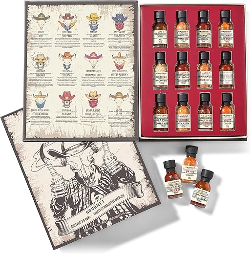 Western BBQ Sauce and Rubs Gift Set ...
