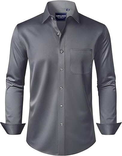 Men’s Stretch Wrinkle-Free Dress ...