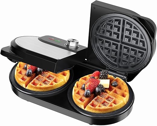 YASHE 6-Inch Belgian Waffle Maker ̵...