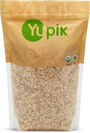 Yupik Organic Rolled Oats 1kg – V...