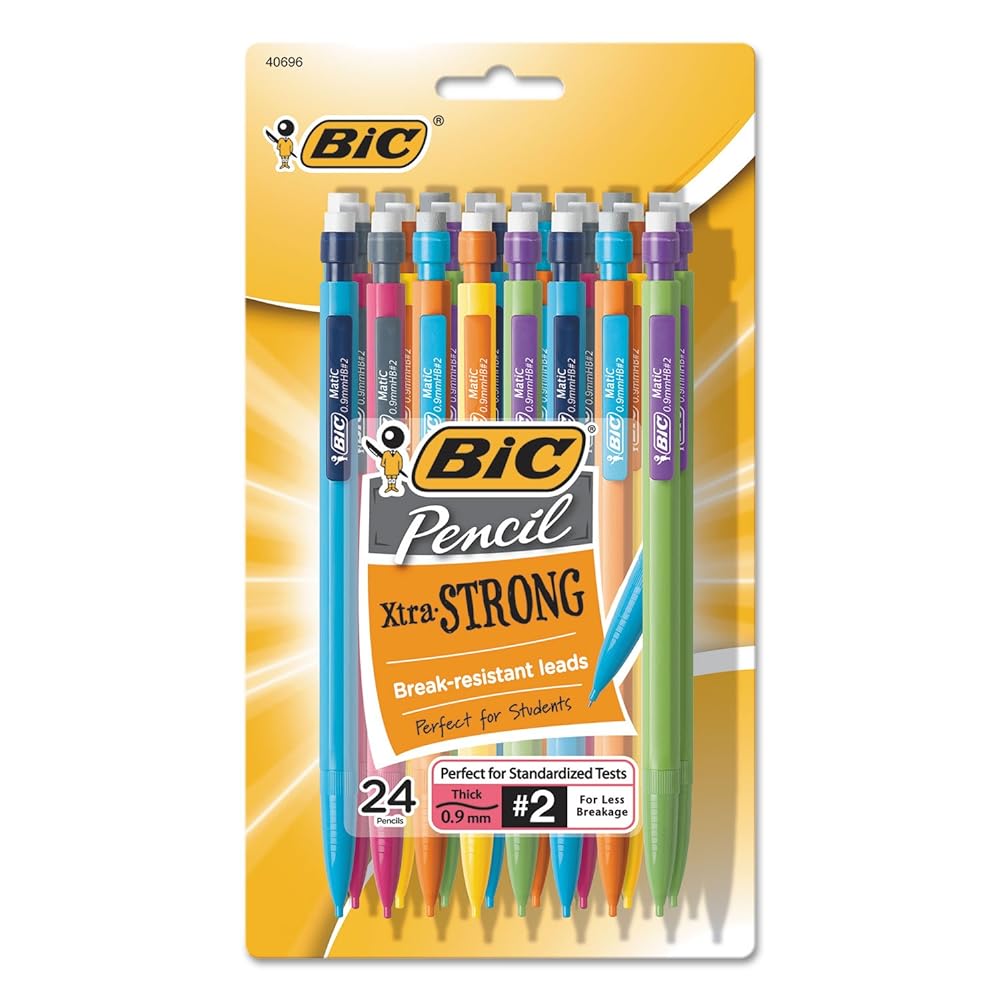 BIC Xtra-Strong Mechanical Pencil, 0.9mm, 24-Count Pack