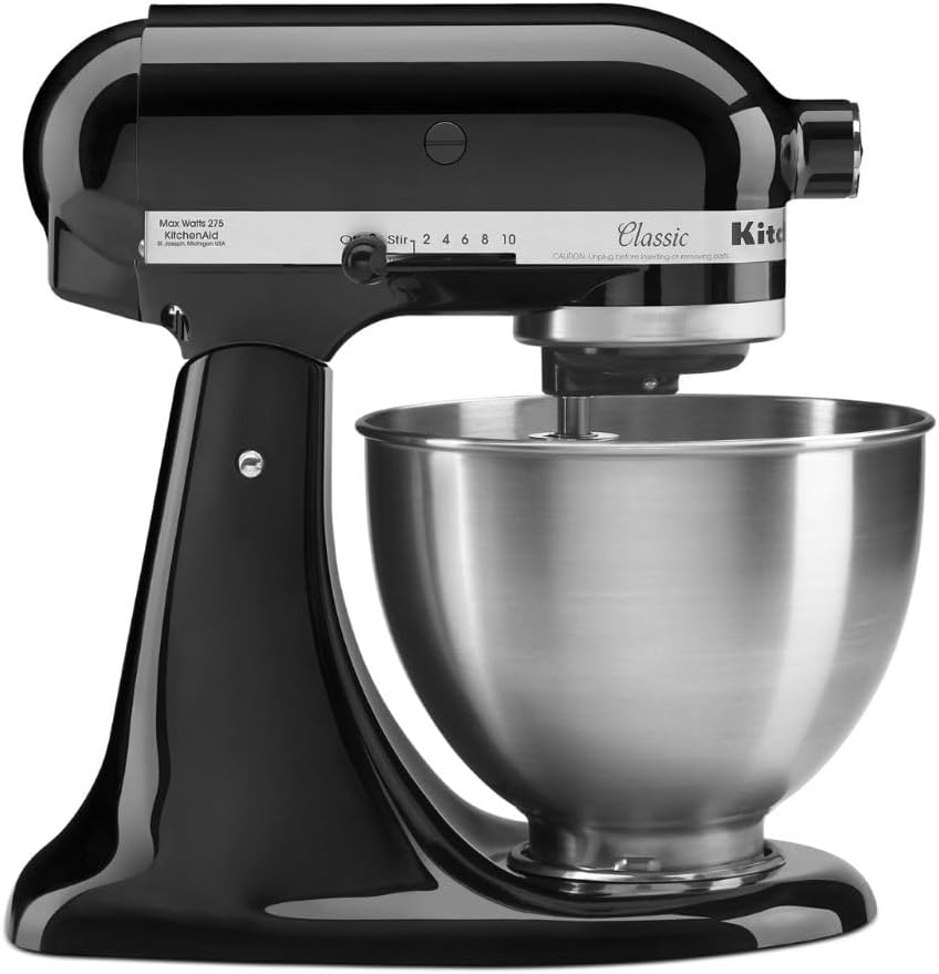 KitchenAid Classic Stand Mixer K45SS, Onyx Black