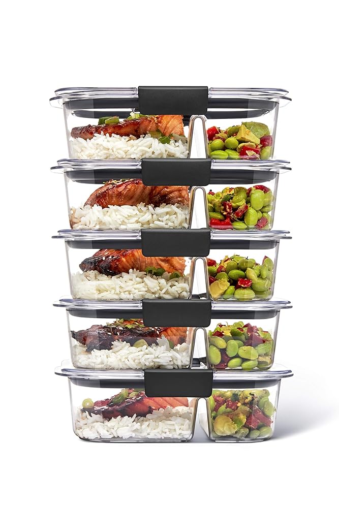 Rubbermaid Brilliance Food Storage Containers - Set of 5