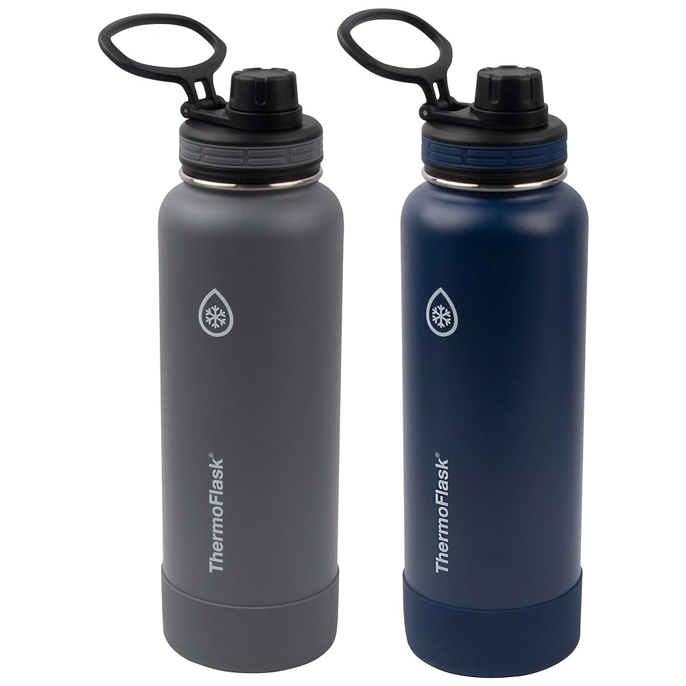 ThermoFlask 2-Pack Vacuum Insulated Water Bottles