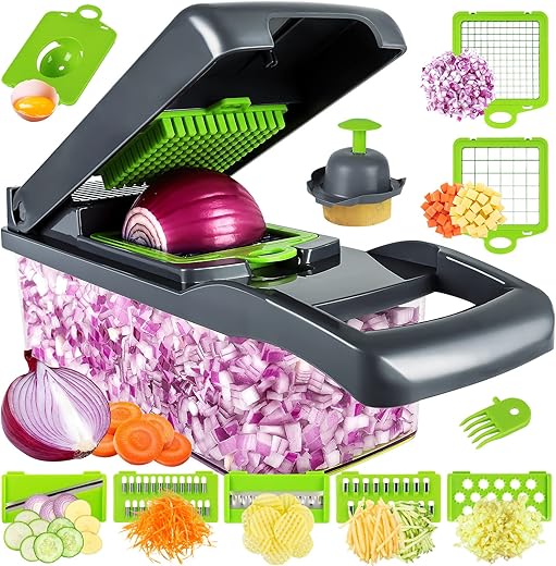 14-in-1 Vegetable Chopper & Slicer ...
