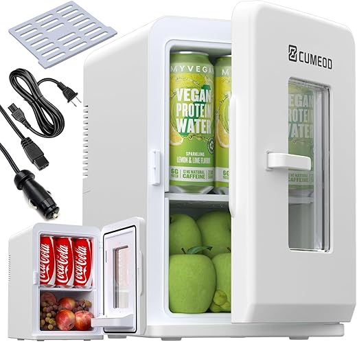 Portable 15L Mini Fridge for Food &...
