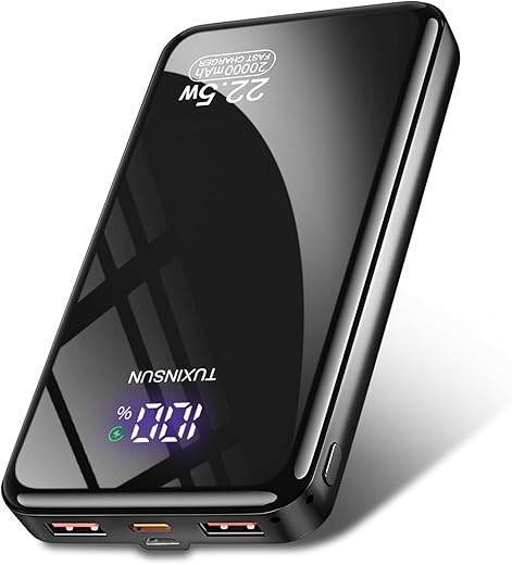 20000mAh Fast Charging Power Bank with ...