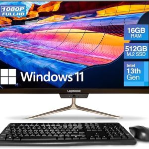23.8" Full HD All-in-One Desktop PC