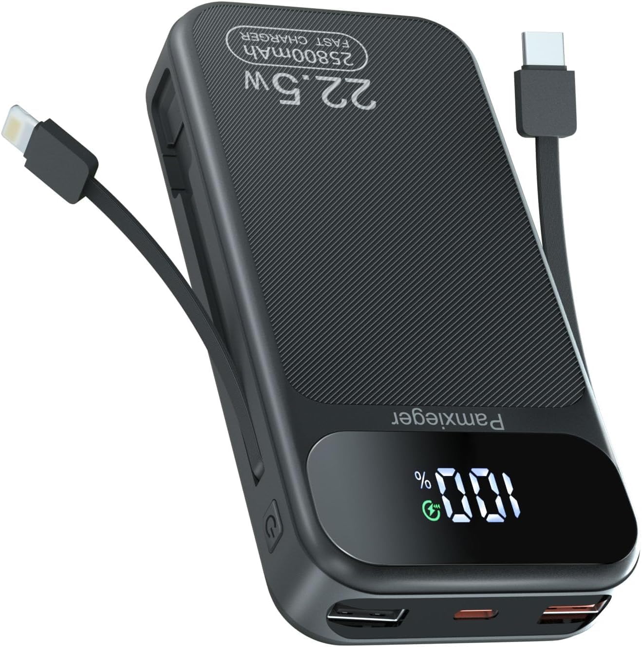 25800mAh Fast Charging Power Bank with ...