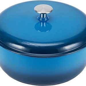 Amazon Basics Enameled Cast Iron Dutch Oven